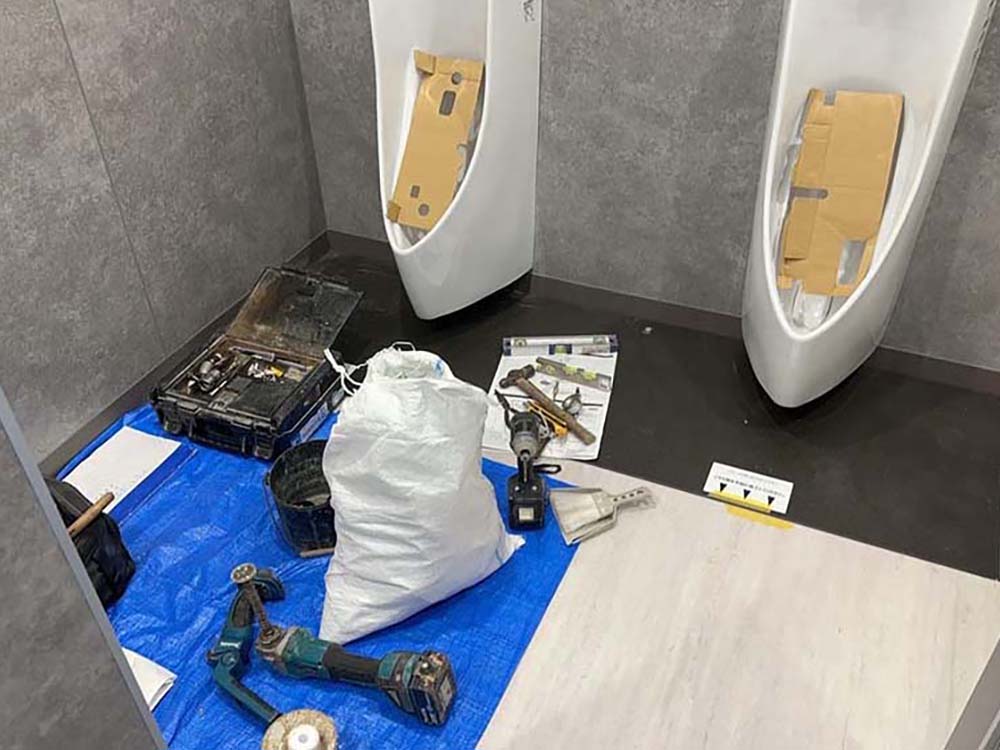 新築トイレ設置工事